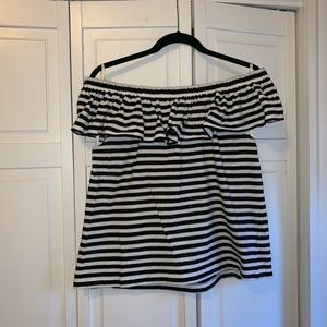 Off the Shoulder Kate Spade top